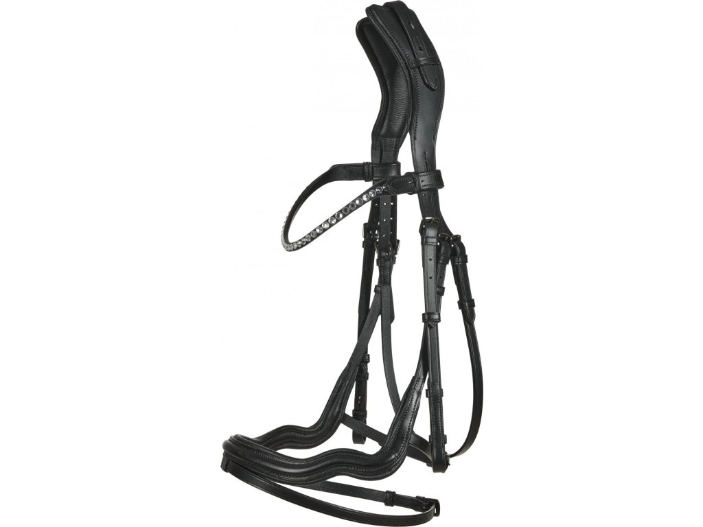 Ogłowie Sienna CATAGO, czarne