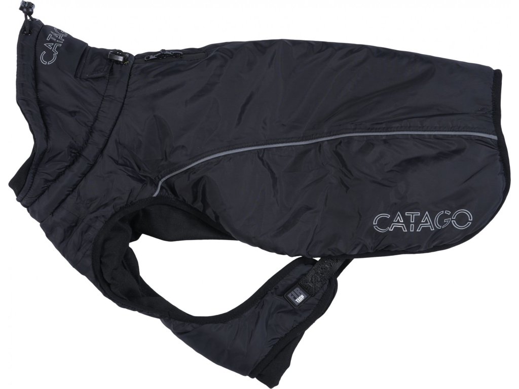 Derka dla psa FIR-Tech CATAGO, zimowa, czarna