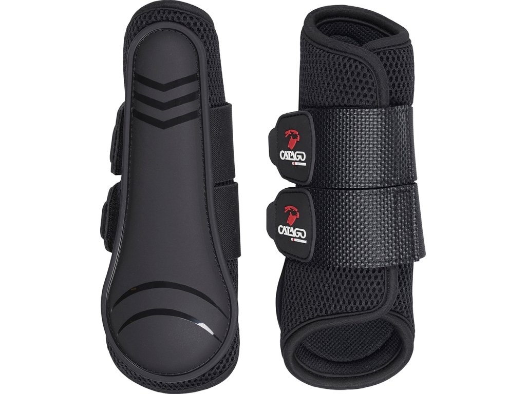 Ochraniacze treningowe na ścięgna FIR-Tech CATAGO, para, czarne