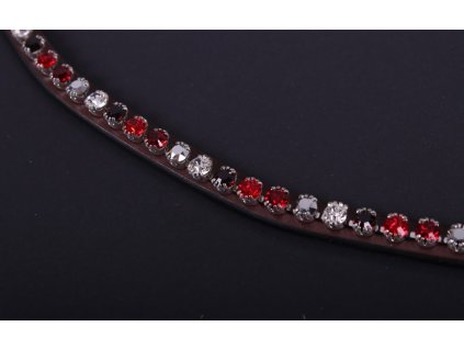 Naczółek PresTeq, brown/burgundy