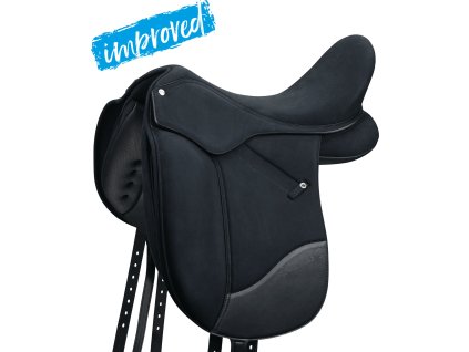 Siodło ujeżdżeniowe Isabell Wintec, czarne