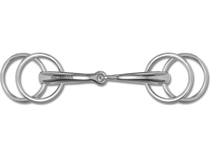 Wędzidło pojedynczo łamane Waldhausen, 16 mm