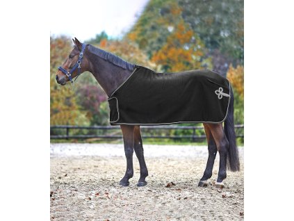 Derka chłodząca Waldhausen, black/silver