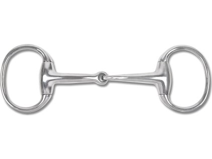 Wędzidło Eggbutt pojedynczo łamane Waldhausen, 16 mm