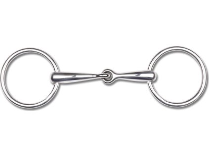 Wędzidło pojedynczo łamane Pony Waldhausen, 14 mm