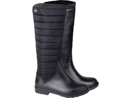 Oficerki jeździeckie Alesund ELT, zimowe, damskie, czarne