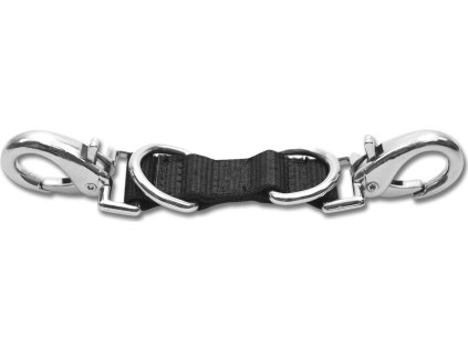 Mostek do lonżowania podwójny Waldhausen, czarny