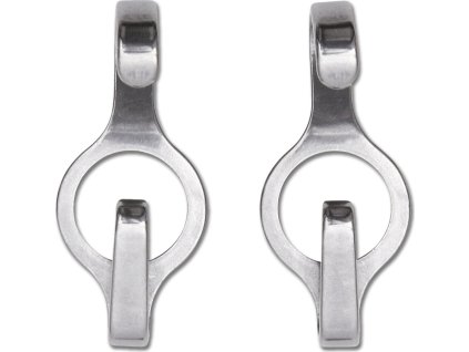 Haczyki do łańcuszka podbródkowego Waldhausen, para