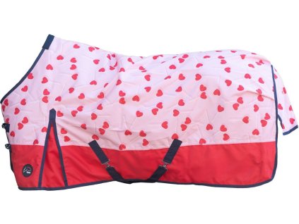 Derka padokowa Lollipop HKM, z polarem, rose/red