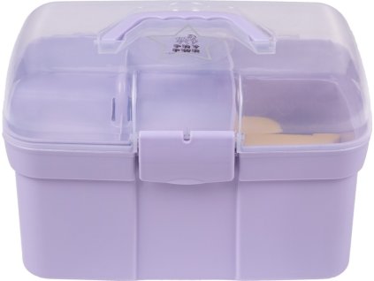 Pudełko do pielęgnacji QHP, dziecięce, lavender