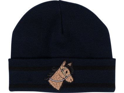 Czapka Mia HKM, dziecięca, ciemnoniebieska