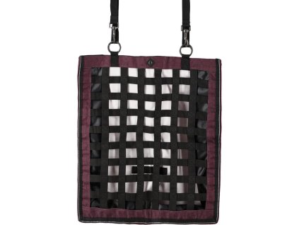 Worek na siano QHP, 4-6 kg, wine red