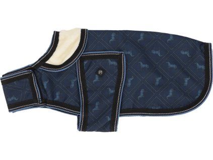 Derka dla psa QHP, 100 g, navy dusk (Rozmiar 55 cm)