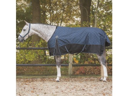 Derka padokowa QHP z polarem, navy dusk