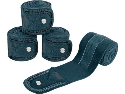 Owijki polarowe Nepal Waldhausen, 4 szt., 3 m, petrol blue