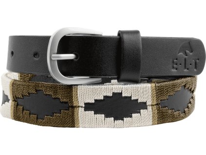 Pasek Gemma Polo ELT, green brown