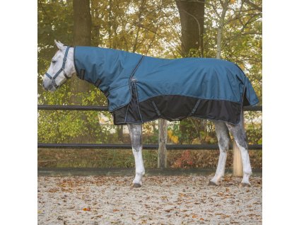 Derka padokowa QHP z kapturem, 150 g, mystic blue