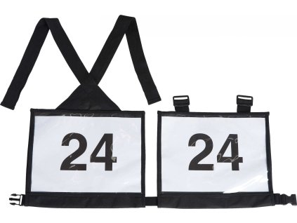 Etui na numery startowe Equithème, czarne