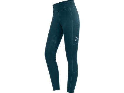 Bryczesy jeździeckie Ella ELT, z lejem, petrol blue