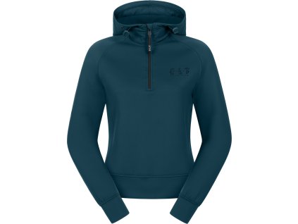 Funkcjonalna bluza z kapturem Regensburg ELT, damska, petrol blue