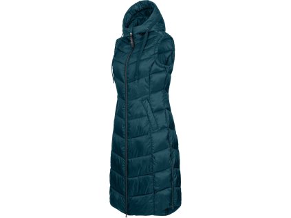 Kamizelka pikowana Ostende ELT, damska, petrol blue