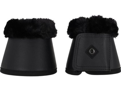Kaloszki Sensisoft QHP ze skórą jagnięcą, czarne