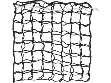 Siatka na siano Regular QHP, 75x75 cm, oczka 6x6 cm, czarny