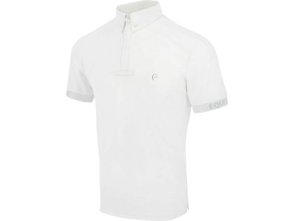 Koszulka konkursowa Wellington Equithème, dziecięca, biała