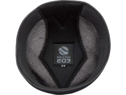 Wkładka do kasków EQ3 Original Back on Track, czarna