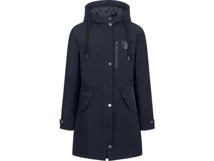 Parka jeździecka Ava ELT, zimowa, dziecięca, ciemnoniebieska