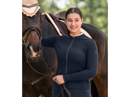 Bluza Functional Stockholm 3D ELT, damska, deepblue