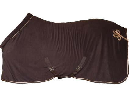 Derka chłodząca Rosegold Glamour HKM, brown/rose gold