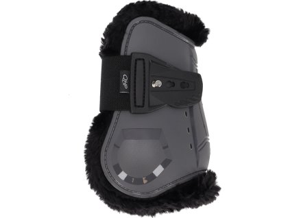 Ochraniacze na pęciny Sensisoft QHP, z owczą skórą, para, grey