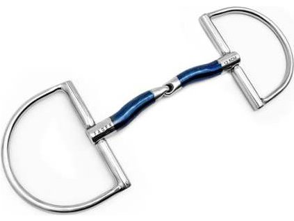 Wędzidło D-ring pojedynczo łamane Słodkie Żelazo Gustav Fager