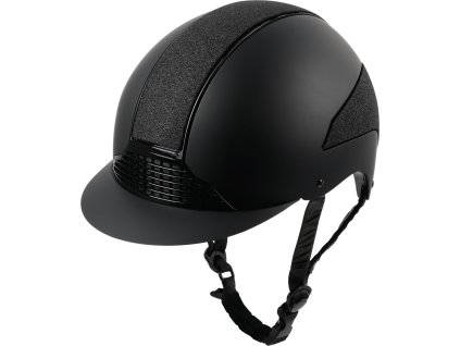 Kask jeździecki H24 Shine SWING, matowy, czarny