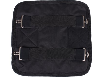 Część derki QHP, 150 g, na klatkę piersiową, czarna