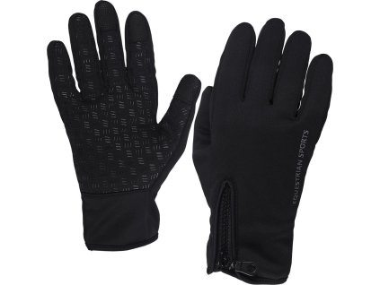 Rękawiczki Vienna QHP, zimowe, czarne