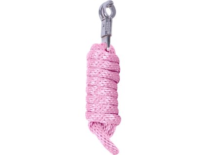 Lina do prowadzenia z bezpiecznym karabińczykiem QHP, 2 m, flamingo pink
