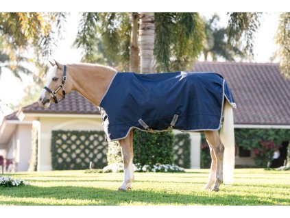 Derka wodoodporna Amigo Pony, 0 g, navy/titanium grey & silver