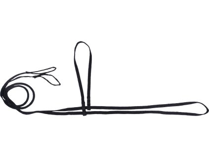 Lina do prowadzenia koni do przyczepy QHP, czarna