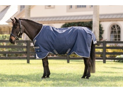 Derka padokowa Rhino Pony Vari Layer®, 250 g, navy/titanium grey & classic blue