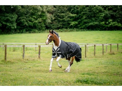 Derka padokowa Amigo, XL, 150g, black/titanium grey & silver