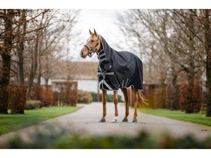 Derka padokowa Amigo, ze zintegrowanym kapturem, 50 g, black/titanium grey & silver