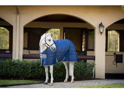 Derka stajenna Amigo Ripstop Insulator, 200 g, navy/titanium grey