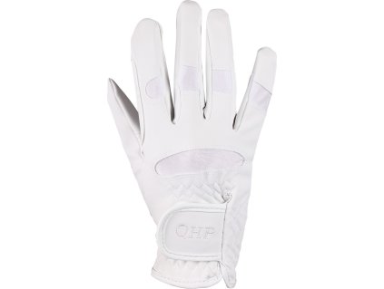 Rękawiczki jeździeckie Multi Q-essentials, białe