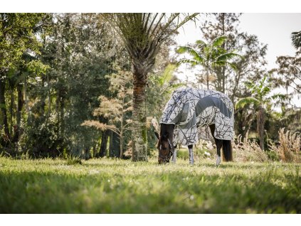 Derka przeciw owadom CamoFly Amigo, z kapturem, camofly print/grey