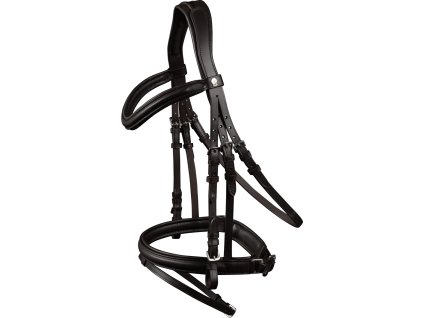 Ogłowie Stockholm X-Line Waldhausen, brązowe