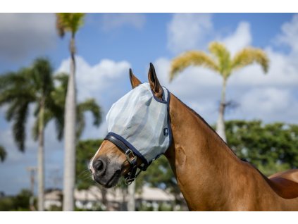 Maska przeciw owadom Newmarket Horseware, bez ochrony uszu, witney navy