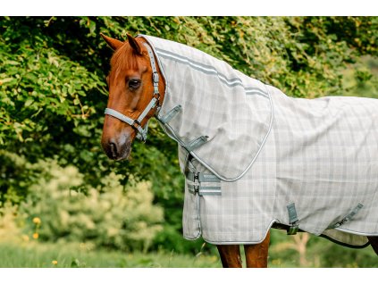 Kaptur Newmarket Horseware, ochrona przed owadami, charcoal witney