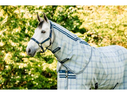 Kaptur do derki Newmarket Horseware, przeciw owadom, witney navy